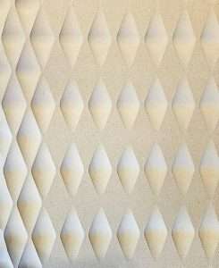 Modern diamond pattern decorative wall panel crafted with CNC precision for interior feature walls.