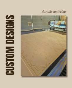 Decorative 2D wall panel featuring a star pattern crafted with CNC precision.